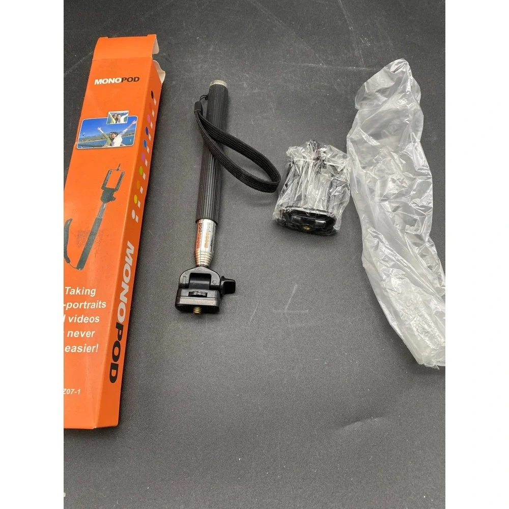 Monopod Z07-1 Extendable Selfie Stick Handheld Pole with Phone‎ Holder Black
